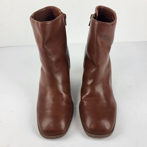 Dolce Vita Women’s Rupart Wedge Heel Booties Brown Size 9.5 - Picture 10 of 12